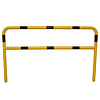 Steel protection barrier with crossbar + concrete 2000 x 1200 mm