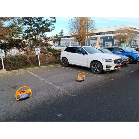 Cecaylie Parkeerplaatsblokkering, op afstand bestuurd, afsluitpalen