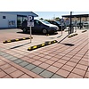 Park-aid car stop 180 cm - yellow/black