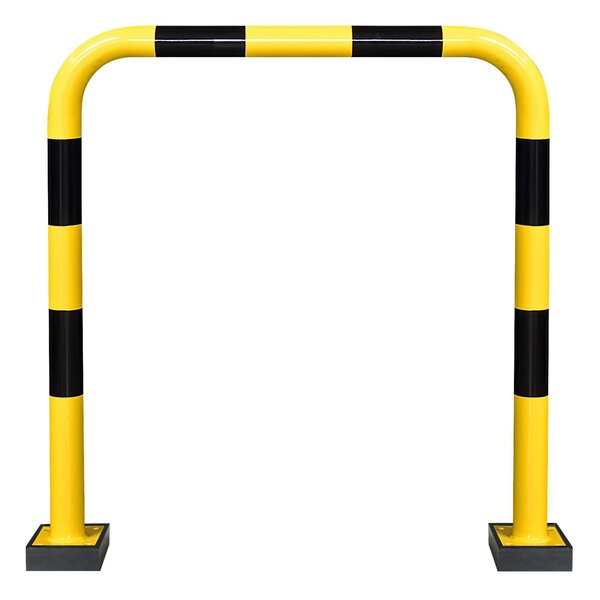  arceau de protection SWING 1240 x 1000 mm - thermolaqué - jaune/noir