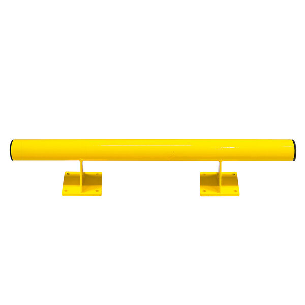 BLACK BULL butoir de protection cylindrique - Ø 76 - 1000 x 200 x 160 mm - thermolaqué - jaune