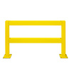 magazijn railing XL-Line - dwarsbalk 2000 mm - gepoedercoat - geel