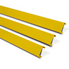 glissière pare-chocs - planche profil C - 2000 mm - thermolaqué - jaune