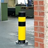 poteau de protection SWING ROTA - Ø159 x 700 mm - thermolaqué  - jaune/noir