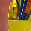stapelrek en hoekbeschermer (B) - 1700/2100 x 500 x 190 mm - zwart/geel