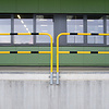 beugel Ø48 mm - 1300x1000 mm - betonneren/uitneembaar - gecoat - geel/zwart