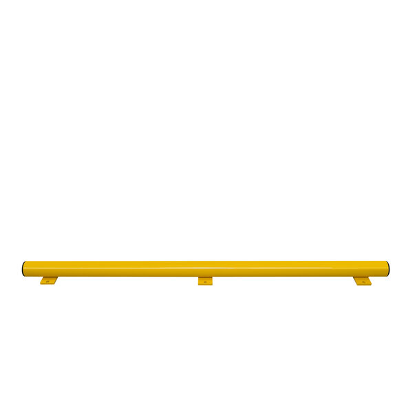  magazijn railing HYBRID - onderrijbeveiliging - 1750 mm - thermisch verzinkt en gepoedercoat - geel