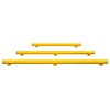 magazijn railing HYBRID - onderrijbeveiliging - 1750 mm - thermisch verzinkt en gepoedercoat - geel