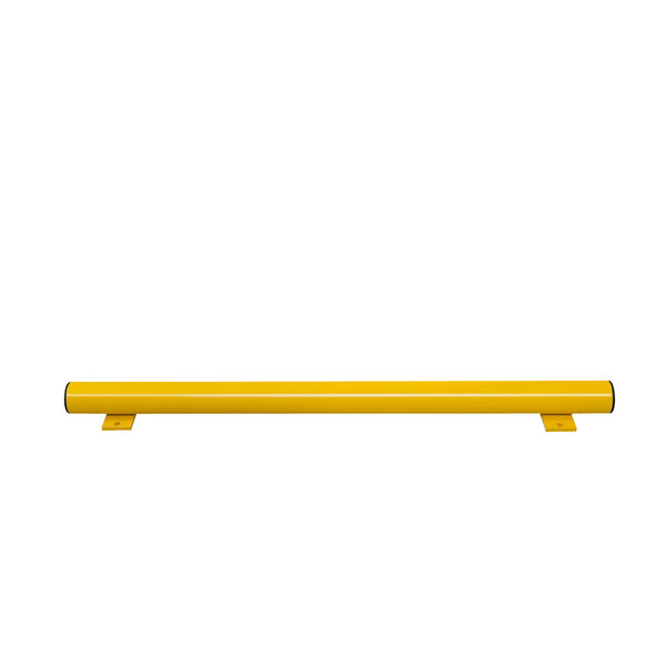 BLACK BULL magazijn railing HYBRID - onderrijbeveiliging - 1250 mm - thermisch verzinkt en gepoedercoat - geel