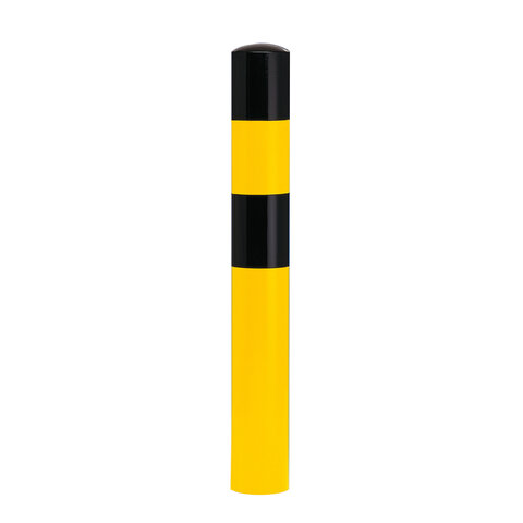 poteau de protection Ø 159mm (L) à bétonner - jaune/noir