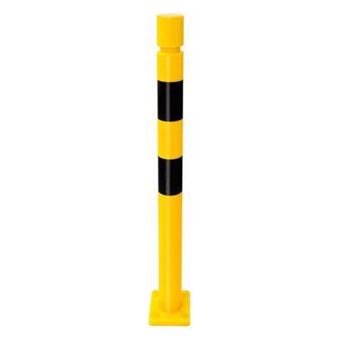 poteau de protection FLEX -  Ø 80 mm - jaune/noir