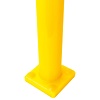 poteau de protection FLEX - sur platine - Ø 80 mm - TPU - jaune/noir