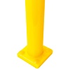 rampaal FLEX - op voetplaat - Ø 80 mm - TPU - geel zwart