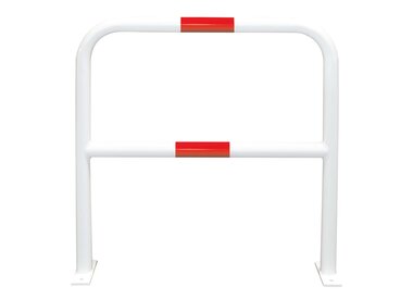 MORION steel hoop guards Ø 60mm - white/red