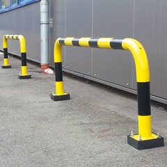 BLACK BULL SWING protection guards hot-dip galvanised and powder-coated