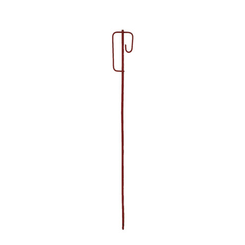 Ground stake for safety net