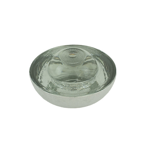  Glass globe reflector - White - diameter 100 mm - height 45 mm