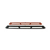 Bicycle lane divider 100 cm rubber red/white