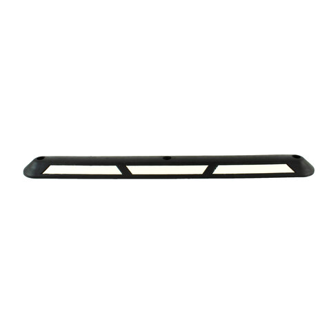 Bicycle lane divider black/white