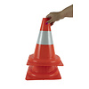 Cône de signalisation 30 cm PVC - Classe 1