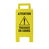 Chevalet de signalisation "Travaux en cours"