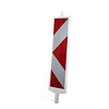 Balise de chantier Type 2 A+B + RA2 - 250 x 1000 mm - CHEVRONS/ARROW - (40x40 mm)