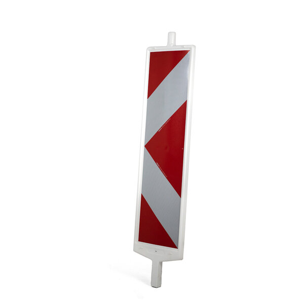  Balise de chantier Type 2 A+B + RA2 - 250 x 1000 mm - CHEVRONS/ARROW - (40x40 mm)