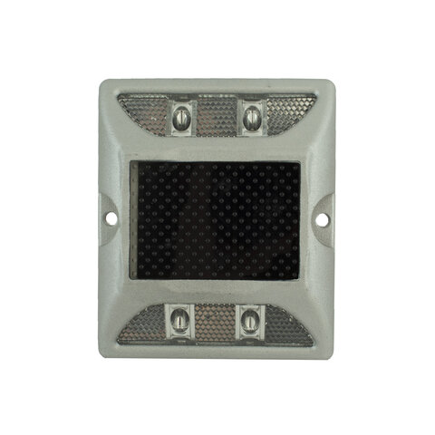 Flashing solar roadstud white/white (incl. € 0.08 BEBAT) (incl. Recupel)