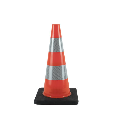 Traffic cone 50 cm PU - soft and flexible