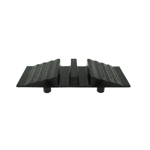  Kabelgoot/sleuf "Medium" 30 x 85 x 9 cm - zwart zonder deksel + 24 reflecterende katogen
