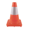 Traffic-cone PU soft 30 cm high