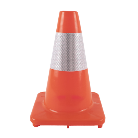 Traffic cone 30 cm PU - soft and flexible