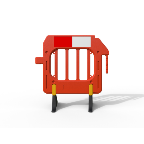 Construction barrier 'Gatebarrier' small - orange