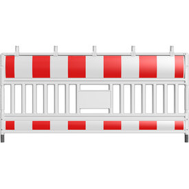  Construction barrier 'Euro Barrier' - white/red