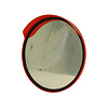 Miroir de circulation 'Universal' Ø400 mm - cadre rouge