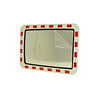 Miroir de circulation 'Traffic deluxe' 400 x 600 mm - rouge/blanc