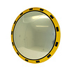 Miroir de circulation 'Archimede' Ø800 mm - jaune/noir