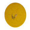 Mirror 'Archimede' Ø800 mm - yellow/black