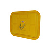 Miroir de circulation Caravaggio  jaune/noir - 600 x 800 mm