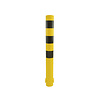 Steel collision protection bollard + concrete 1500 mm