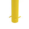 Steel collision protection bollard + concrete 1500 mm