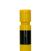 Flexible protection bollard on base plate - Ø 100 mm x 800 mm