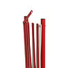 Foldable fence up to 3 m - Red/white