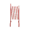 Foldable fence up to 3 m - Red/white