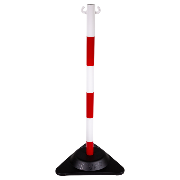  X-Post detachable PVC pole for chains 900 x Ø 40 mm  with heavy base