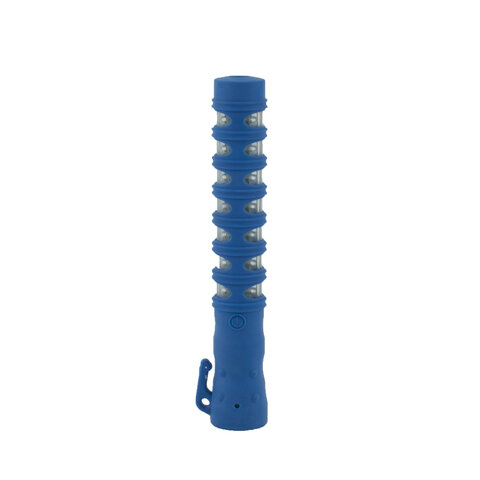 Baton de police lumineux - bleu (incl. € 0.057 BEBAT)