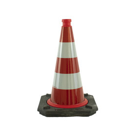  Traffic Cone  fully reflective - 50 cm