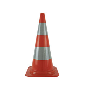  PVC traffic cone 75 cm - Class 2