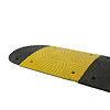 Traffic speed bump 'SLOWLY' 3 cm black end element