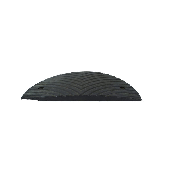  Traffic speed bump 'SLOWLY' 3 cm black end element